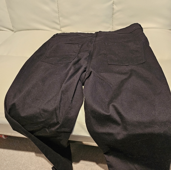 ADDITION Elle LOVE & LEGEND Premium Black Zipper pants Women's Size 14 - Picture 3 of 3